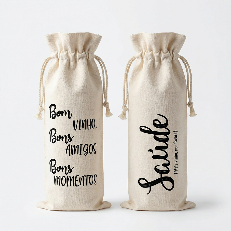 Saco para garrafa vinho 1