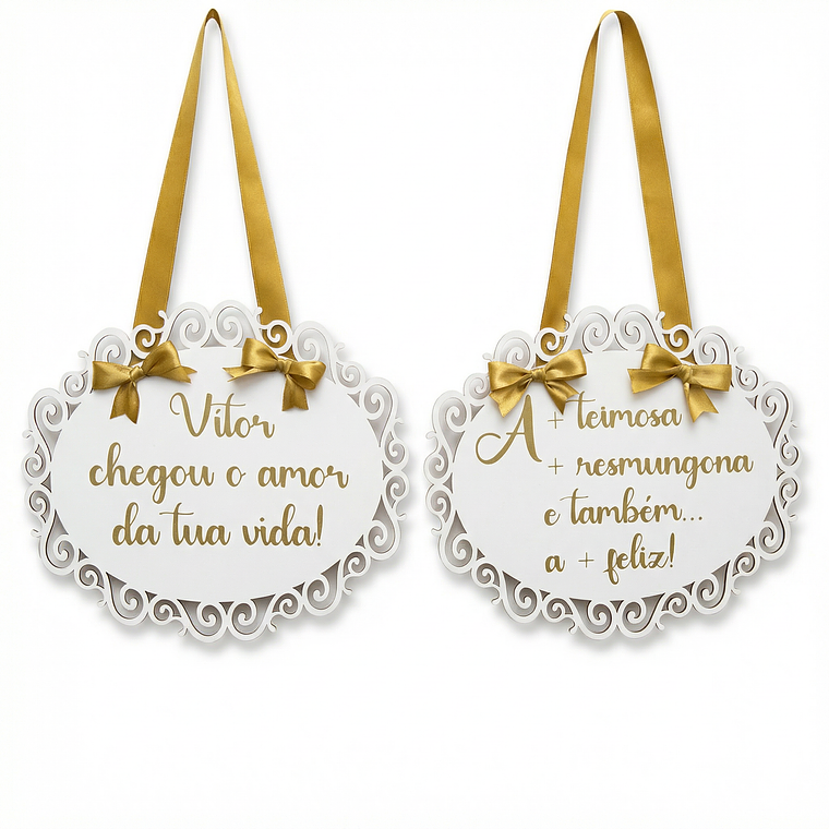 Placas para casamento 1