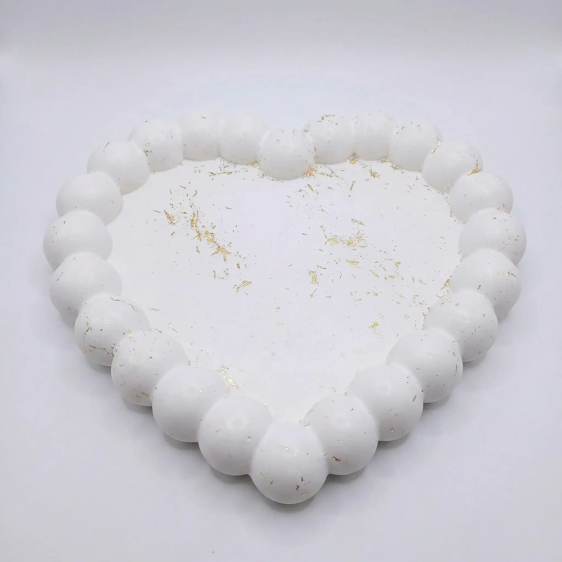 Bases em Gesso Decorativas – Redonda e Coração 4