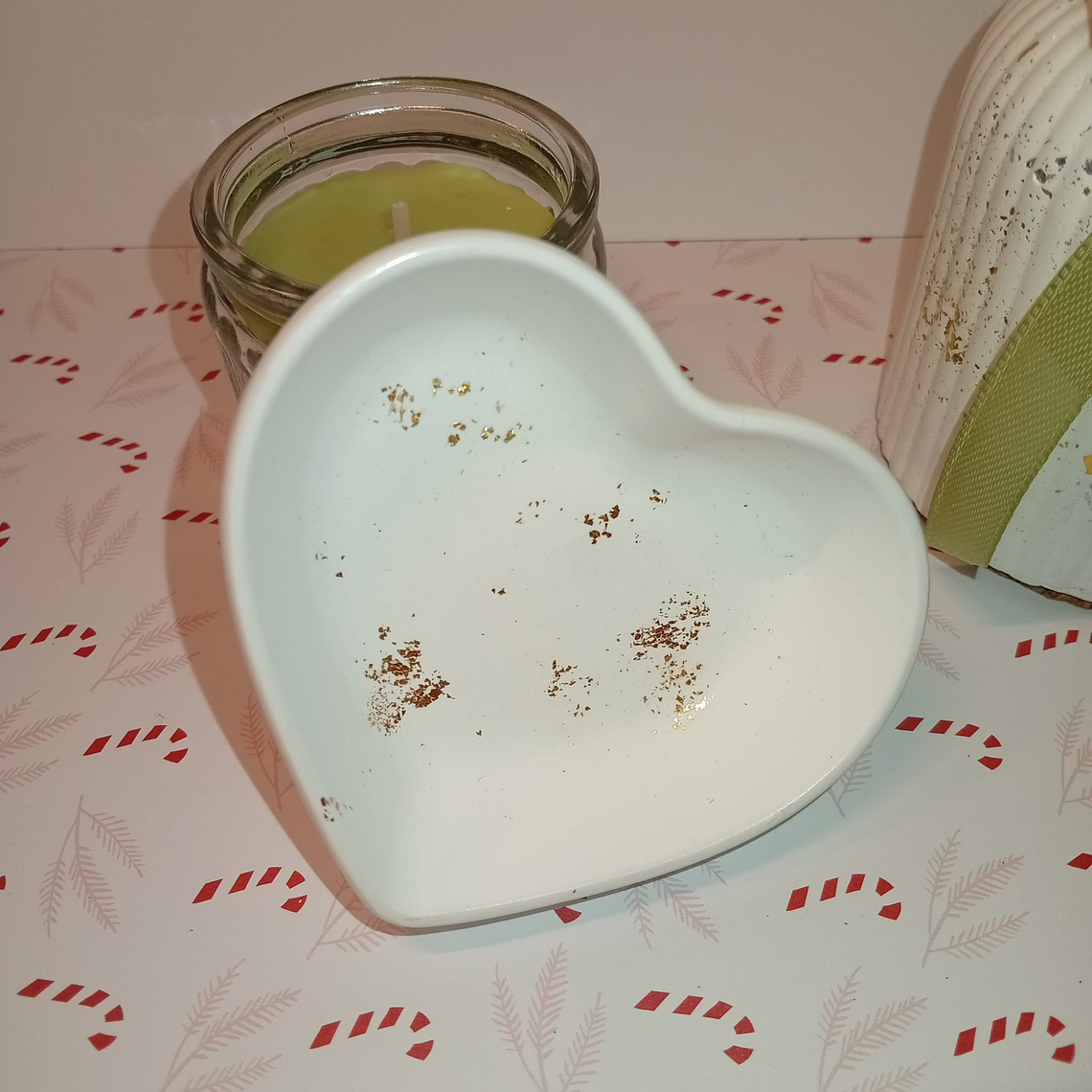 Pousa joias (coração ou redonda laço) 3