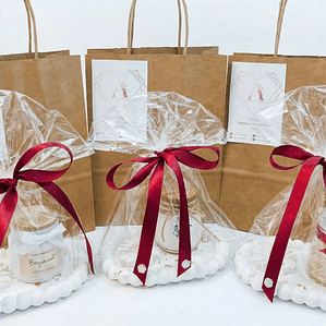 Base pequena Flor com Vela