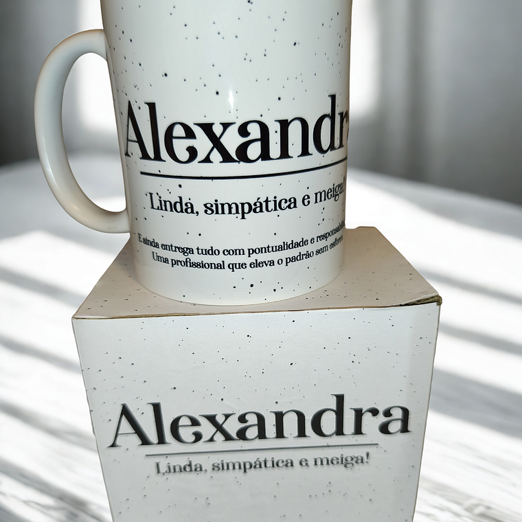 Caneca Características 3