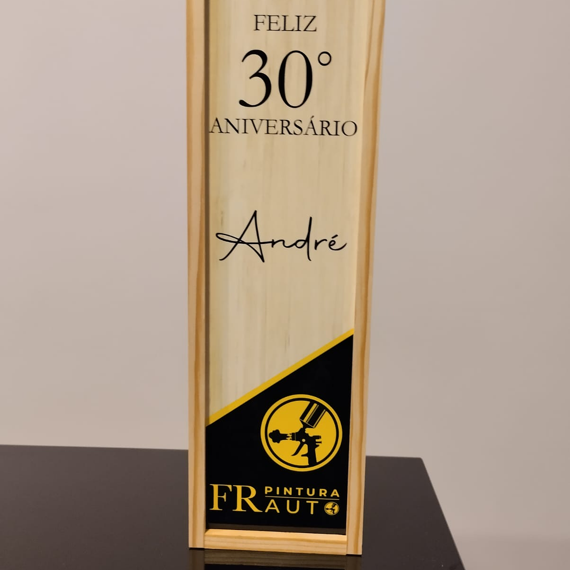 Caixa de madeira para Garrafa de vinho 1