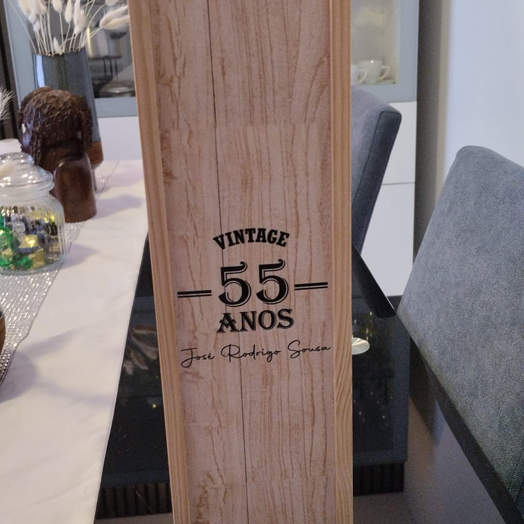 Caixa de madeira para Garrafa de vinho 3