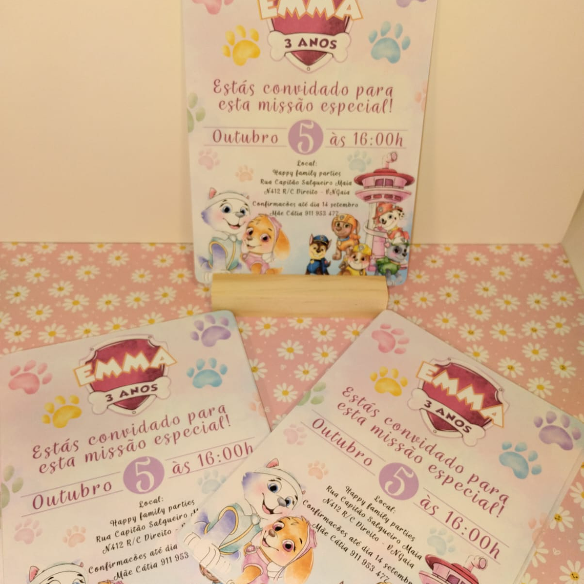 Convite Aniversário 1