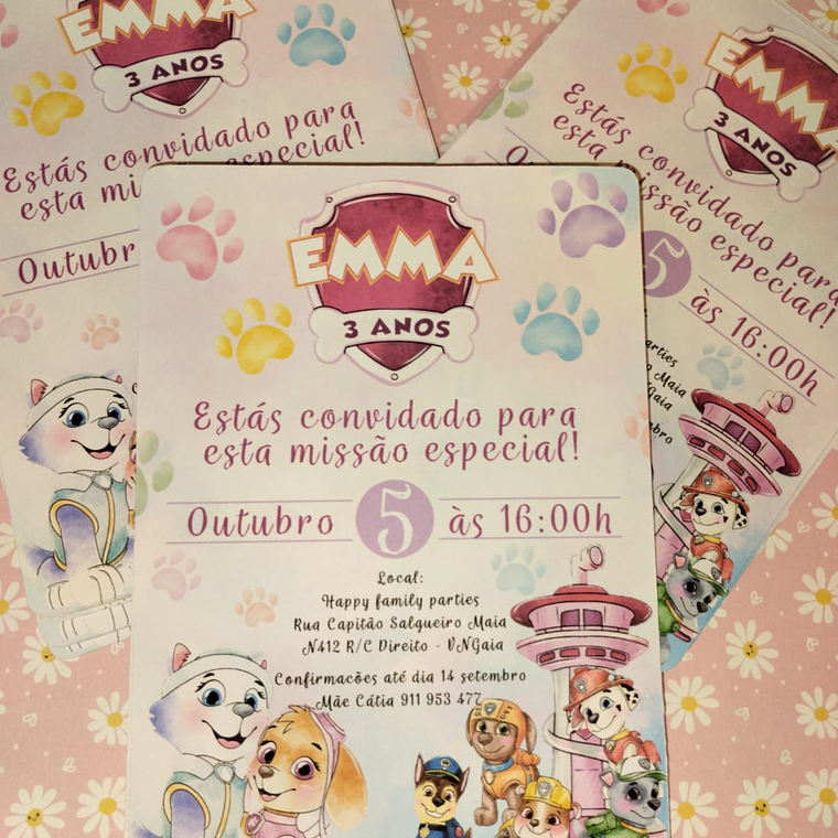 Convite Aniversário 3