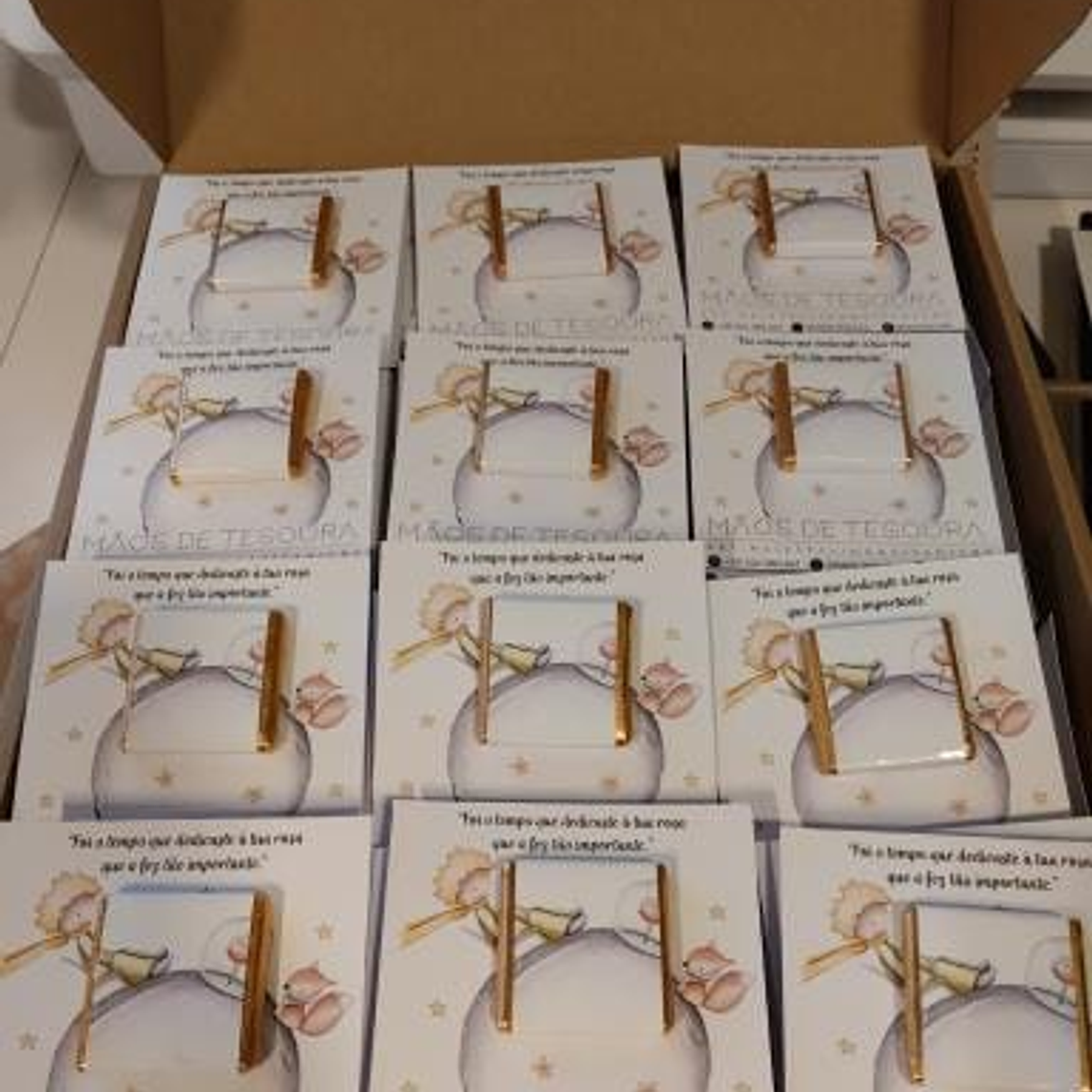 Cartões com napolitana de chocolate de leite 3