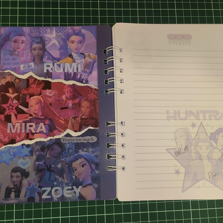Caderno Huntrix 100 Folhas 1