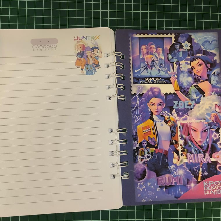 Caderno Huntrix 100 Folhas 2