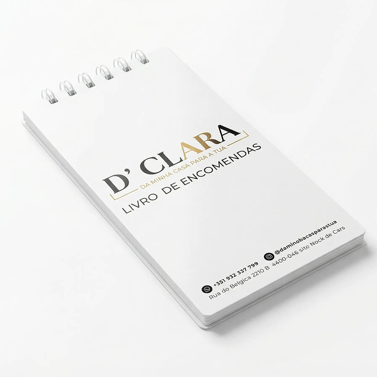 Blocos de encomendas 100 folhas 9x20cm 1