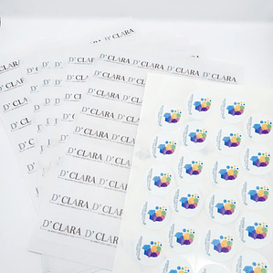 Etiquetas à folha - Profissional 