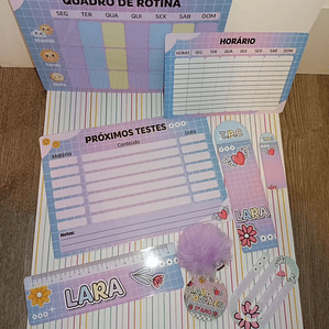 KIT REGRESSO ÀS AULAS MENINA