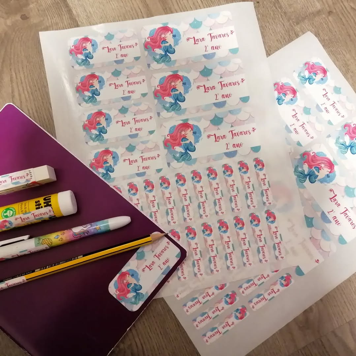 Etiquetas Escolar 1
