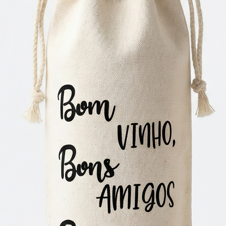Saco para garrafa vinho 3