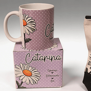 Conjunto Caneca e Necessaire