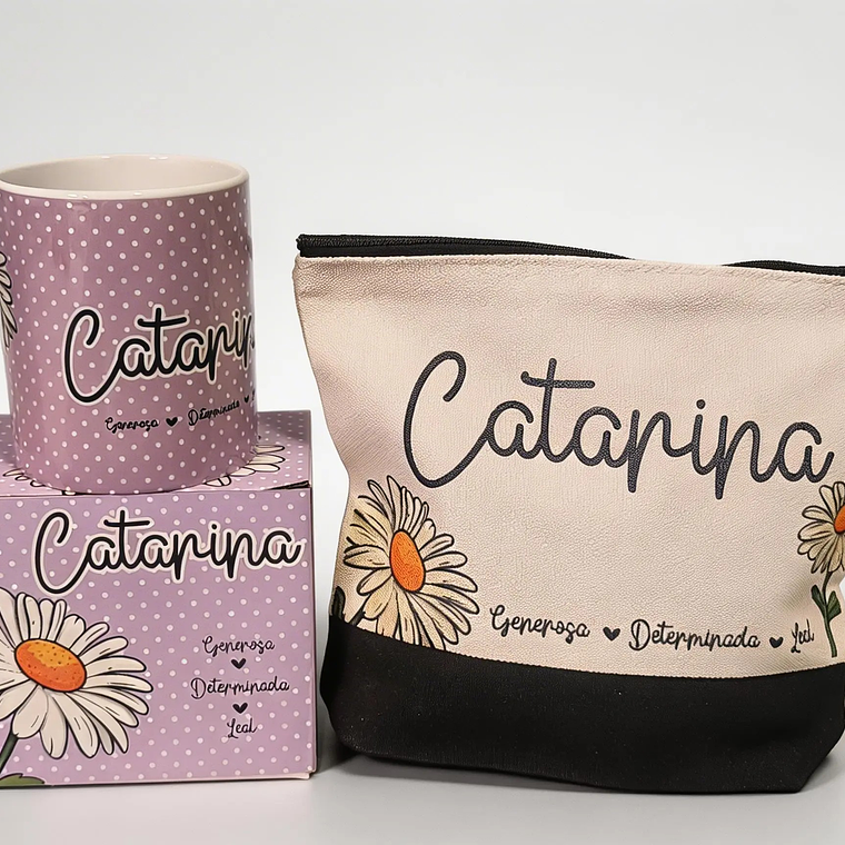 Conjunto Caneca e Necessaire 2