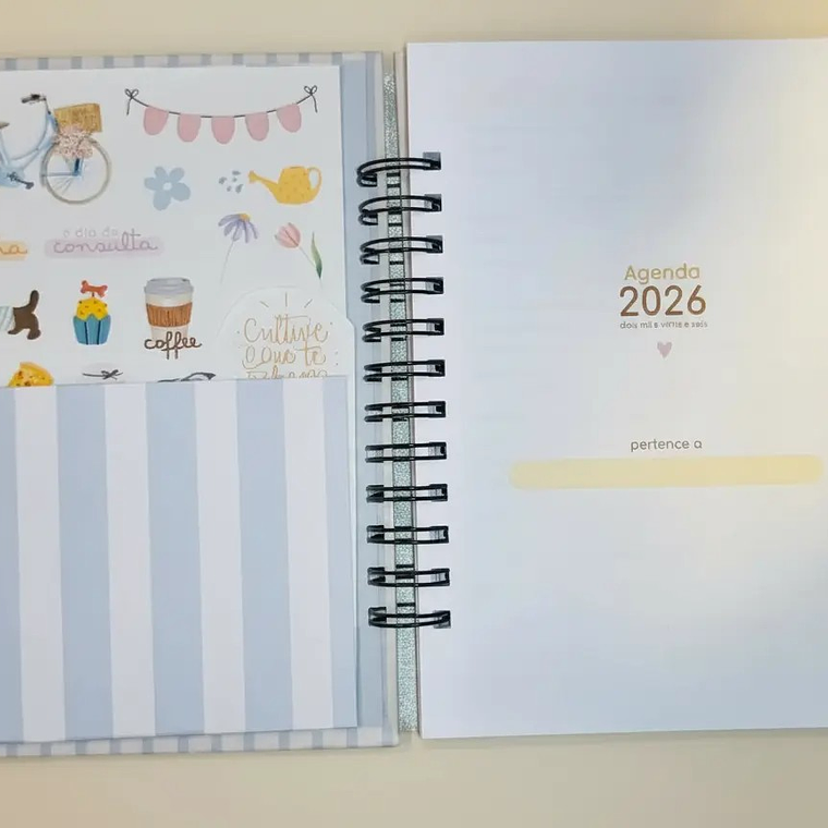 Agenda A5 370 páginas - Capa Dura 2