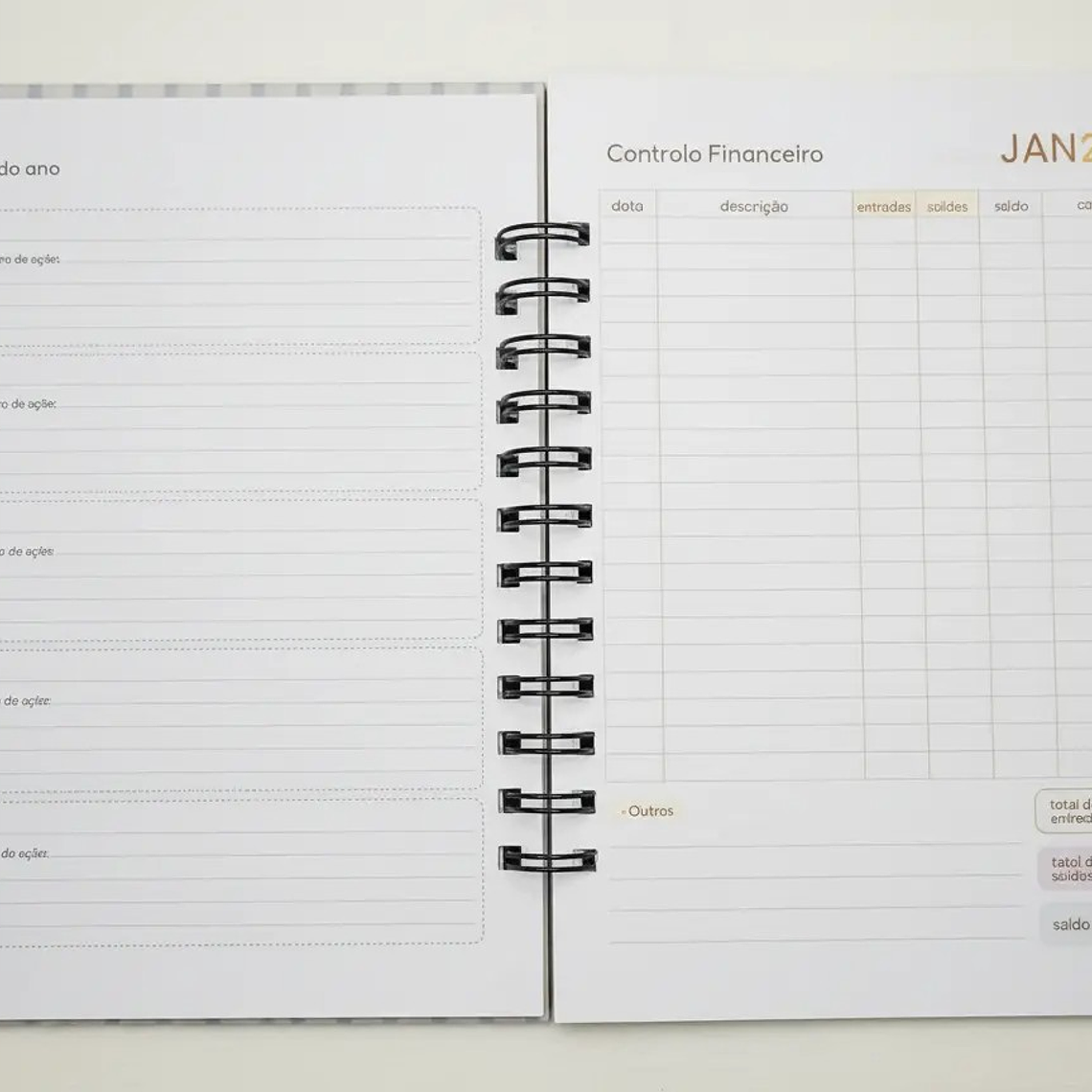 Agenda A5 370 páginas - Capa Dura 5