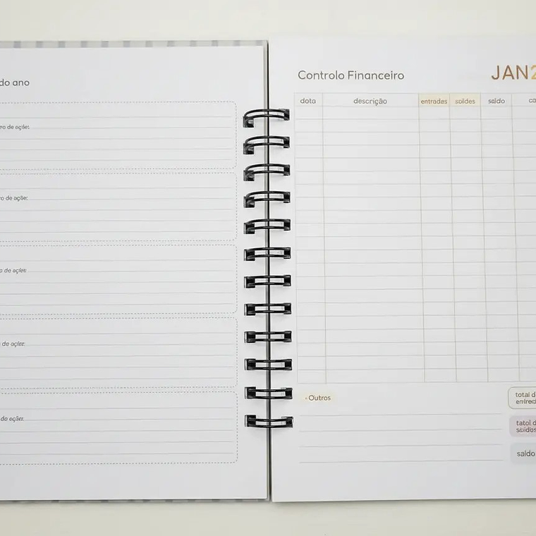 Agenda A5 370 páginas - Capa Dura 5
