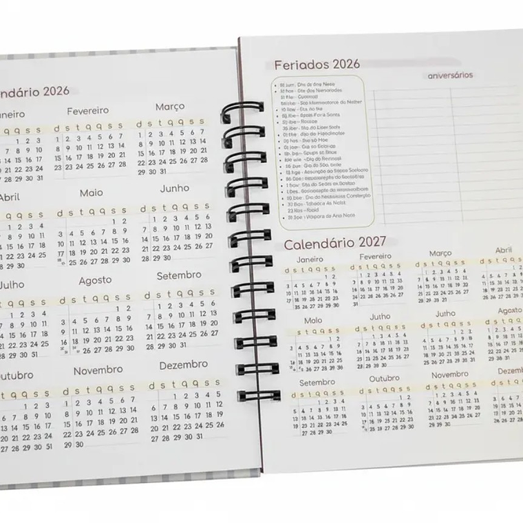 Agenda A5 370 páginas - Capa Dura 4