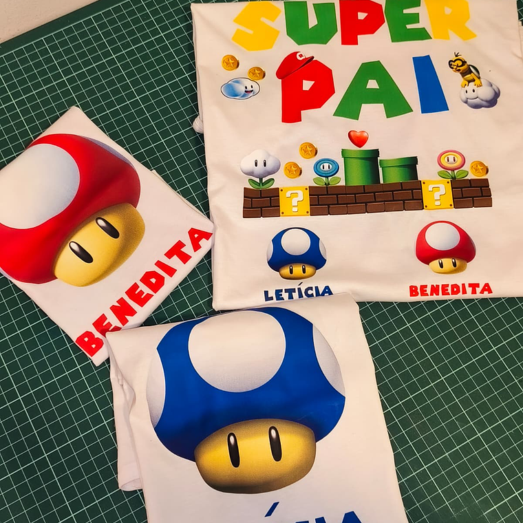 KIT DIA DO PAI SUPER MÁRIO 4