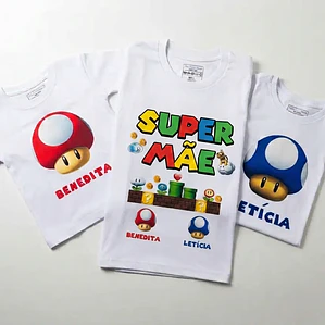 KIT DIA DA MÃE SUPER MÁRIO 