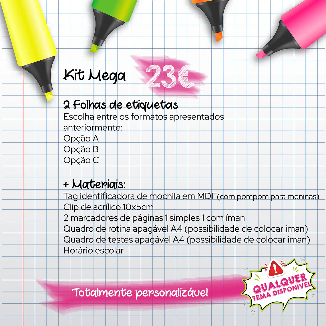 REGRESSO ÀS AULAS 5