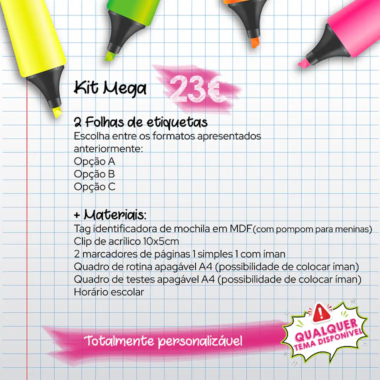 REGRESSO ÀS AULAS 5