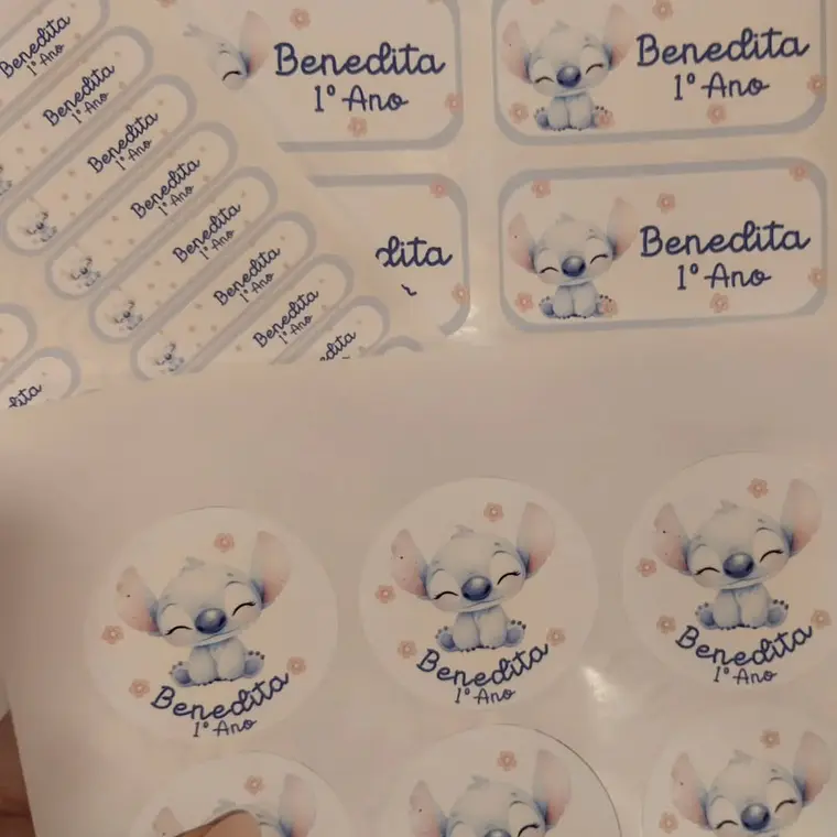 Etiquetas Escolar 3