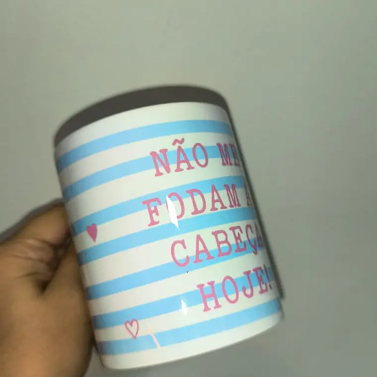 Caneca Não me Fodam a Cabeça Hoje 2