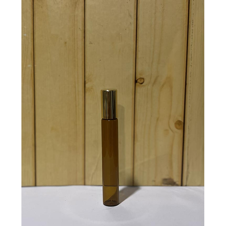Roll on 5 ml ambar bola metalica tapa negra  1