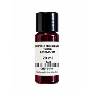 Colorante Hidrosoluble Fucsia 20ml