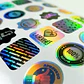 VINILO ADHESIVO TORNASOL HOLOGRÁFICO A4 / 20 HOJAS - Miniatura 2