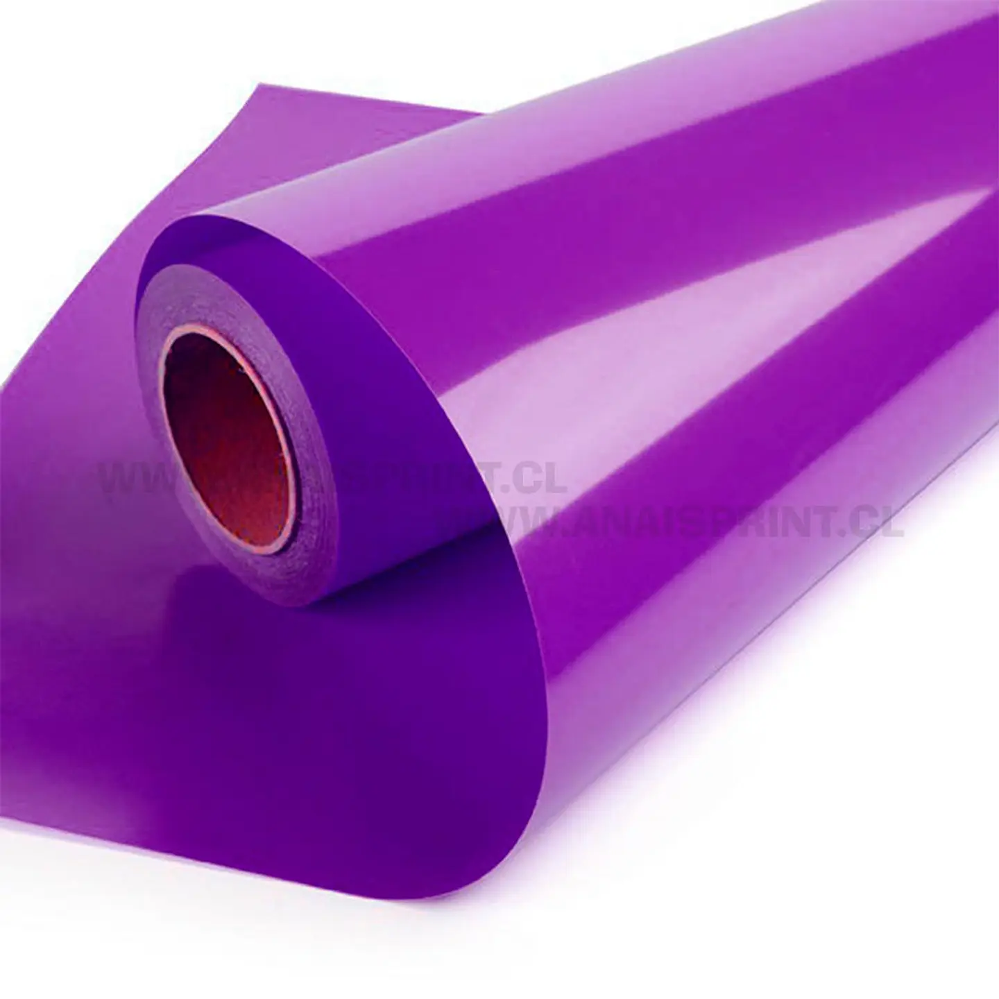 VINILO TEXTIL PU TERMOTRANSFERIBLE 50 CM X 1 MT MORADO 1