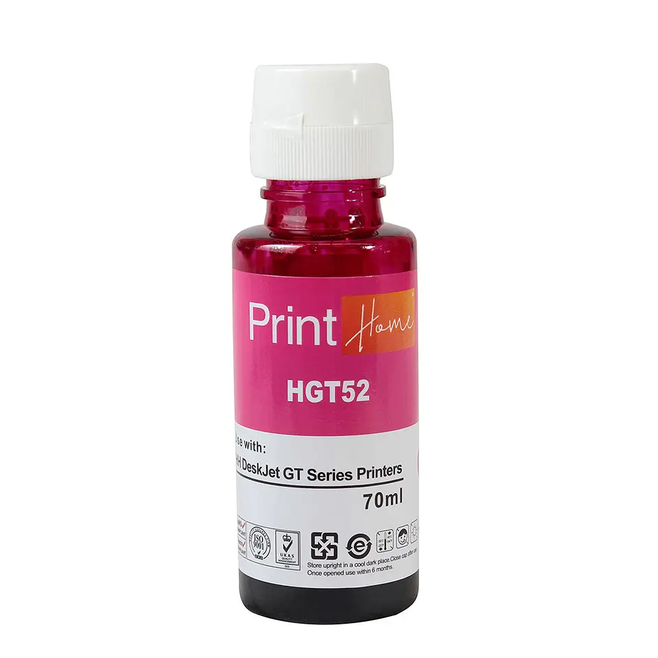 TINTAS DYE PARA IMPRESORAS HP GT 51 / 52  INKJET 3