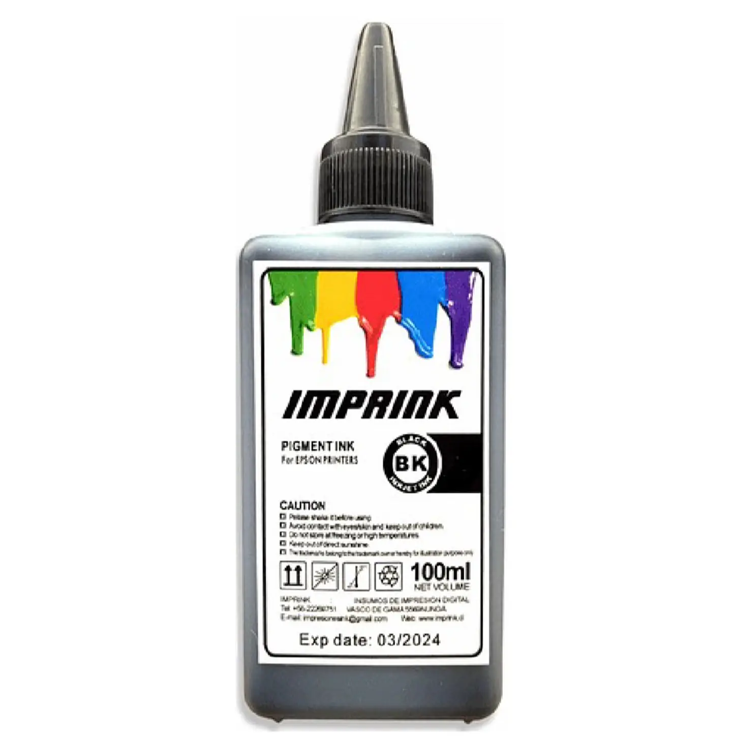 TINTAS PIGMENTADAS PARA IMPRESORAS EPSON INKJET 2