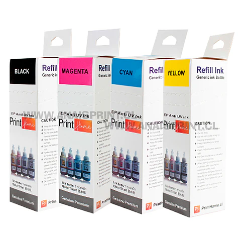 TINTAS DYE ANTI UV PARA IMPRESORAS EPSON INKJET