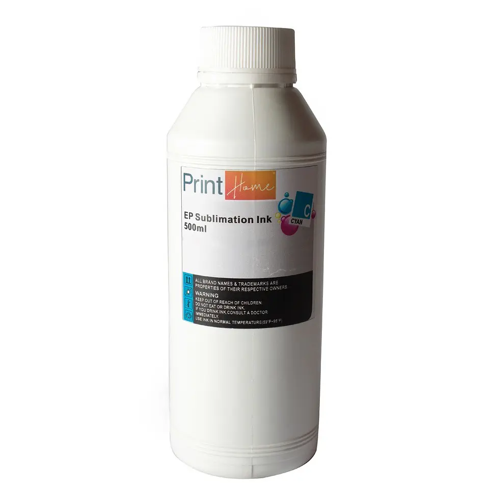 TINTAS DE SUBLIMACION PARA IMPRESORAS EPSON INKJET 500 ML 4