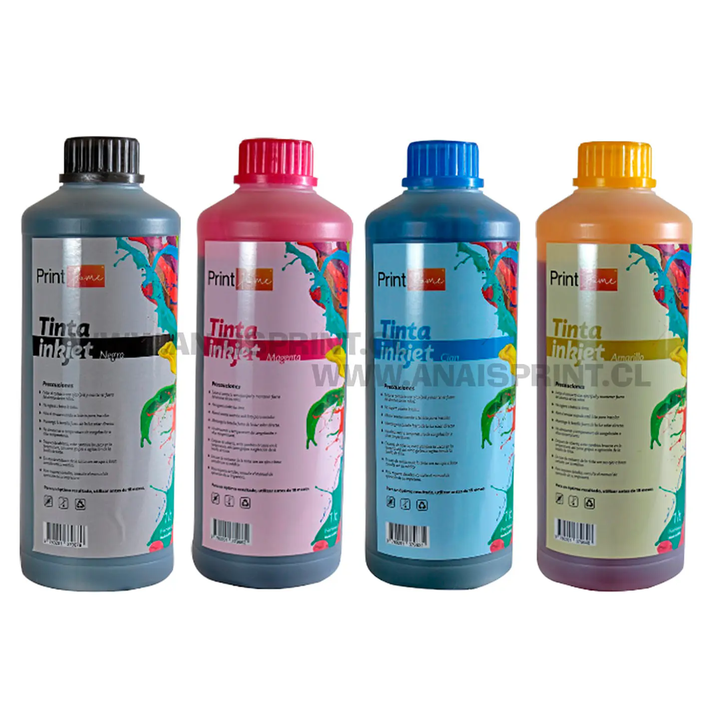 TINTAS DYE PARA IMPRESORAS EPSON INKJET 1000 ML 1