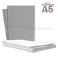 KIT AGENDA A5 (15X21 CM) PAPEL BOND + TAPAS  - Miniatura 1