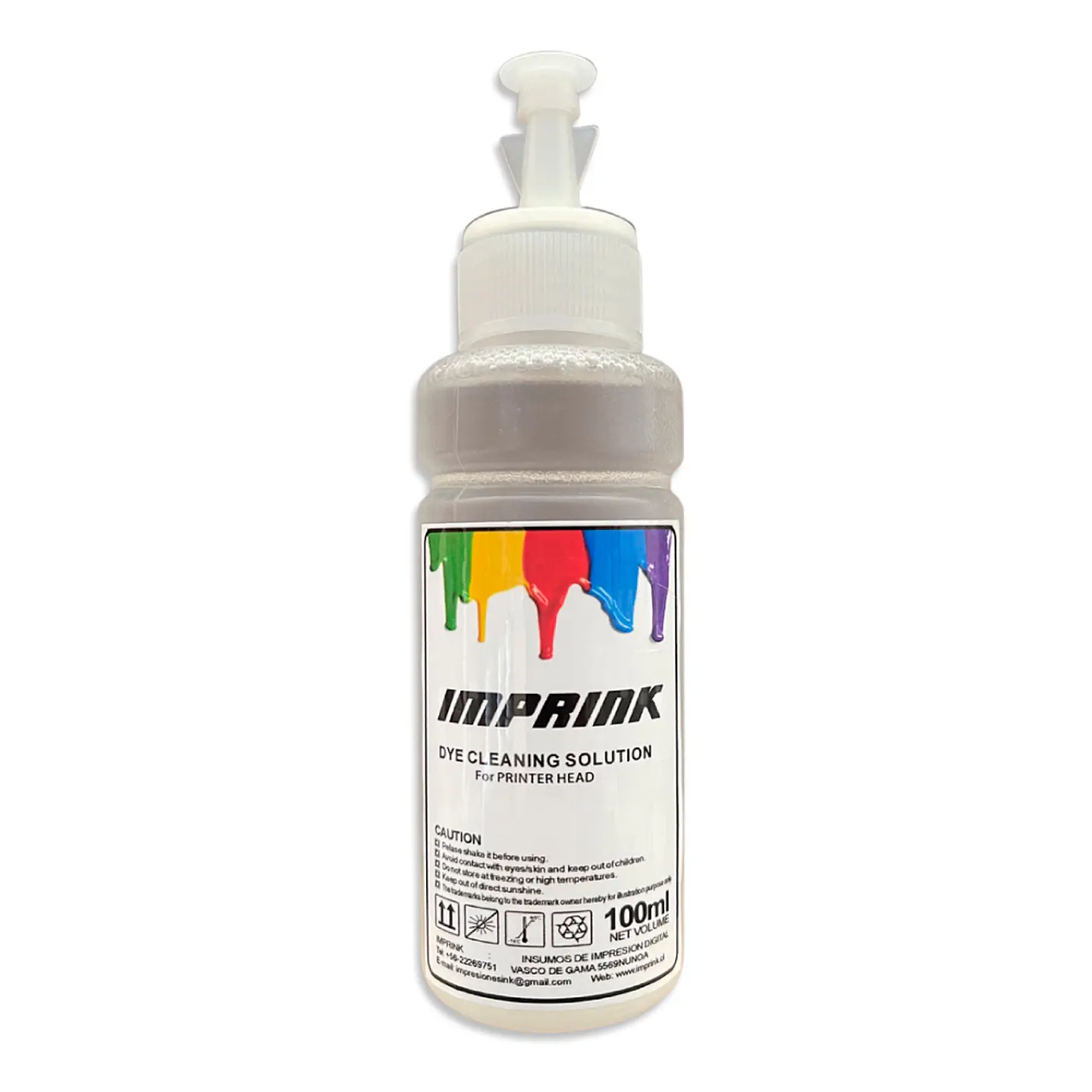 LIQUIDO LIMPIA CABEZAL PARA TINTA DYE 100 ML 1