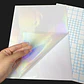 LAMINADO EN FRÍO TRANSPARENTE EFECTO TORNASOL A4  - Miniatura 2