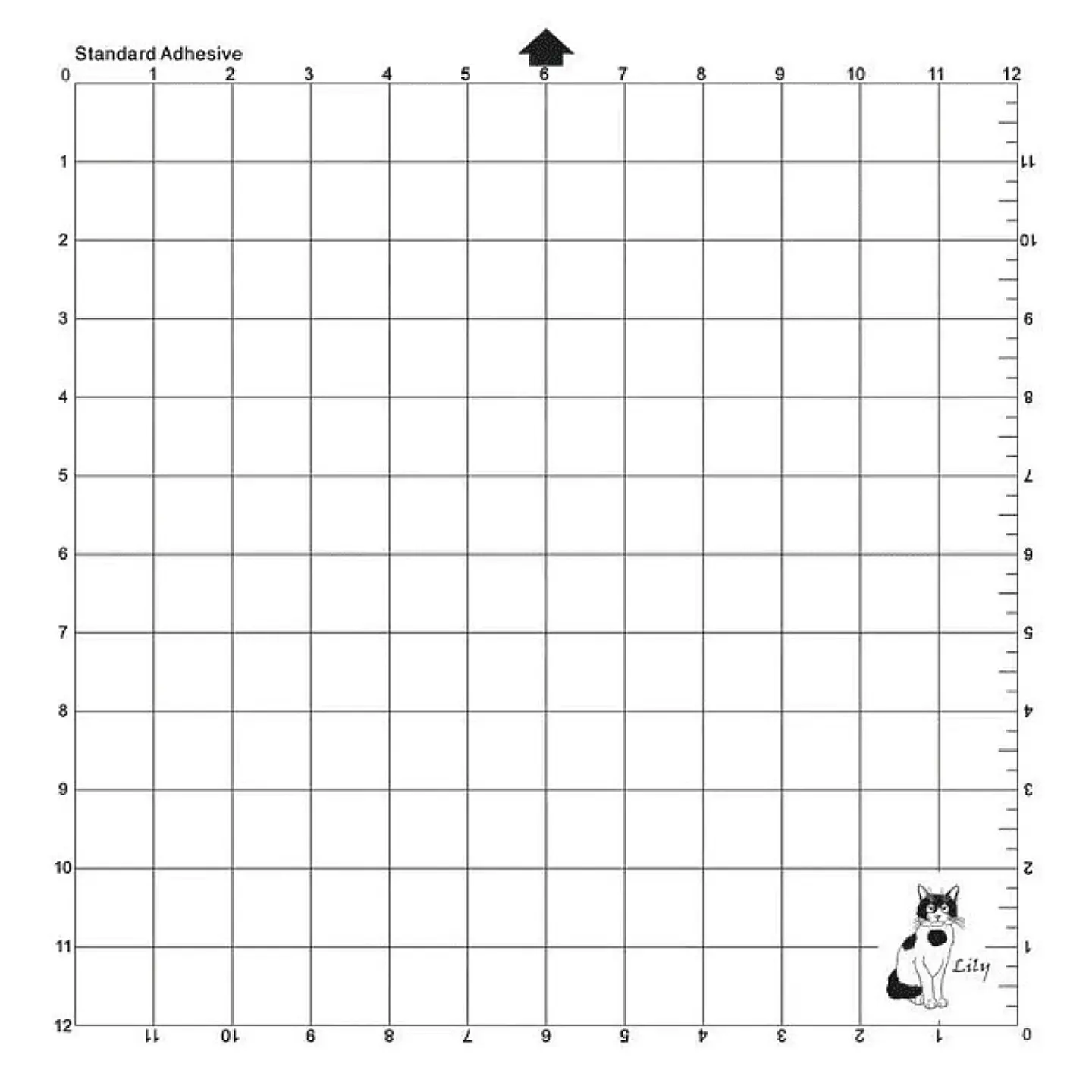 TAPETE DE CORTE 30X30 CMS SILHOUETTE CAMEO 1/2/3/4 MARCA LILY 1