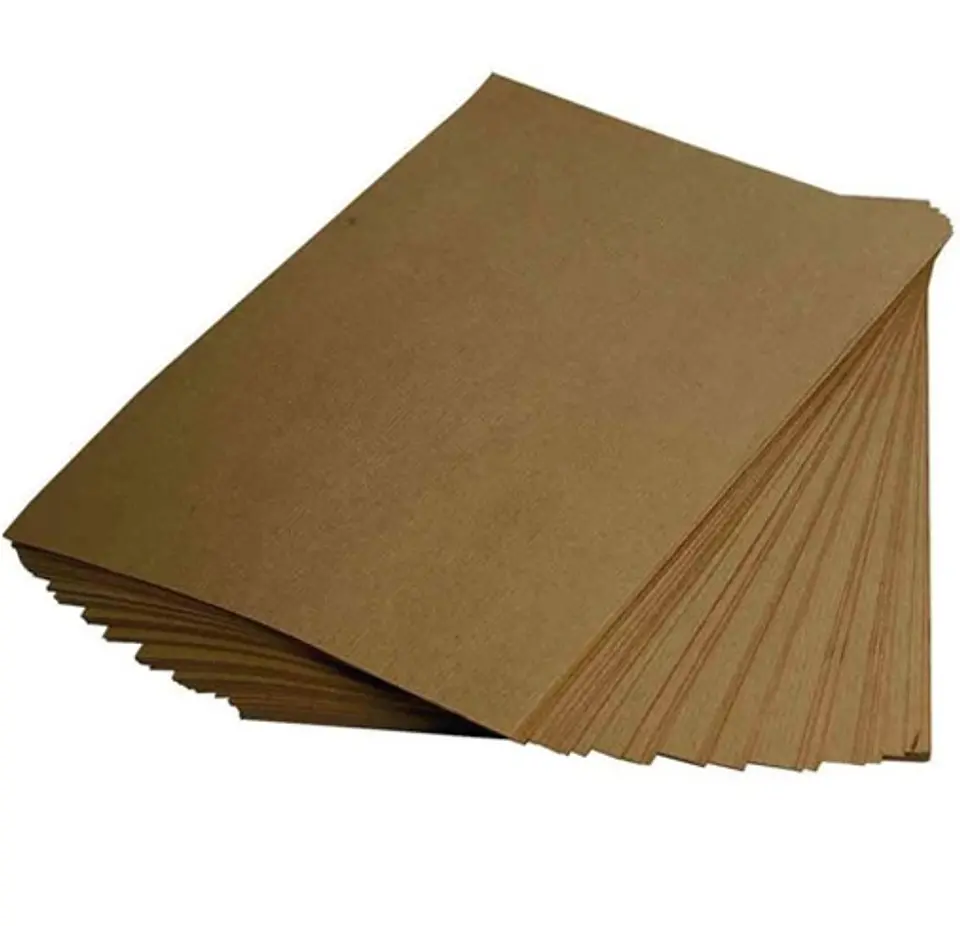 PAPEL KRAFT  OSCURO TAMAÑO A4 / 200 GR / 50 HOJAS 3