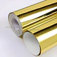 VINILO DECORATIVO CON ADHESIVO DORADO METALIZADO 61 CM X 1 MT - Miniatura 1