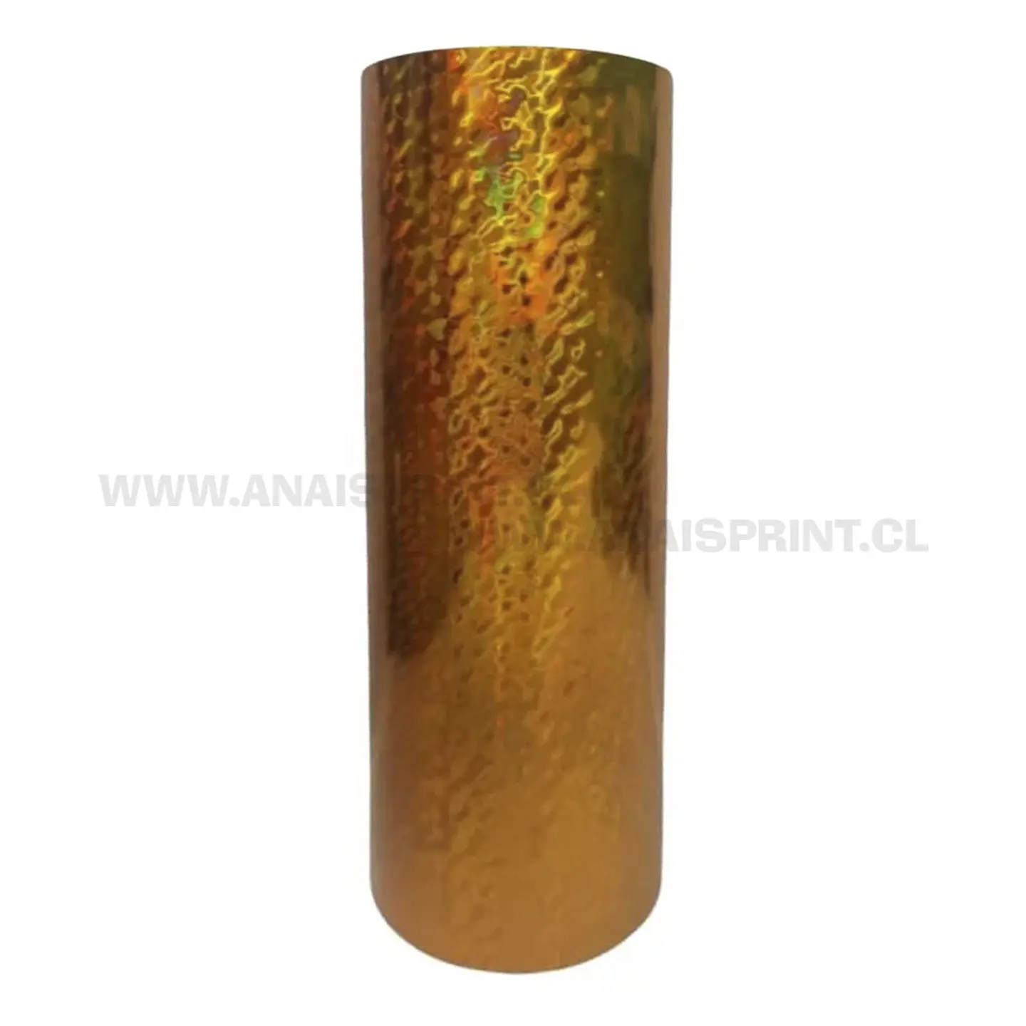 FOIL DORADO HOLOGRÁFICO TERMOREACTIVO AL TONER 5 MTS 1