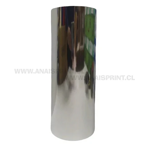 FOIL PLATEADO TERMOREACTIVO AL TONER 5 MTS