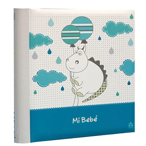 ALBUM INFANTIL CON MEMO Y CARÁTULAS PARA 200 FOTOS 10X15 CM