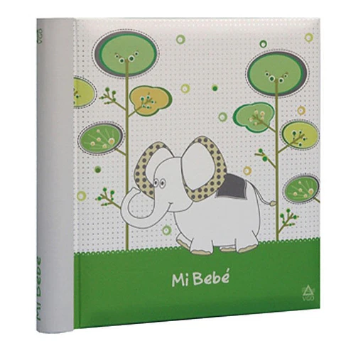 ALBUM INFANTIL CON MEMO Y CARÁTULAS PARA 200 FOTOS 10X15 CM