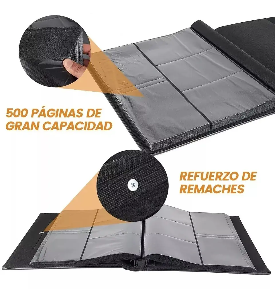 ÁLBUM FOTOGRÁFICO CUERO CON VENTANA PARA 500 FOTOS 10X15 CM 3